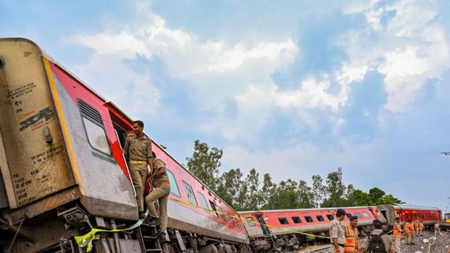 Gonda train derailment: Preliminary probe says improper fastening of railway track responsible