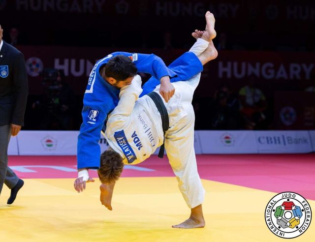 Mihail Latîșev cucerește bronzul la Grand Slamul de judo de la Budapesta
