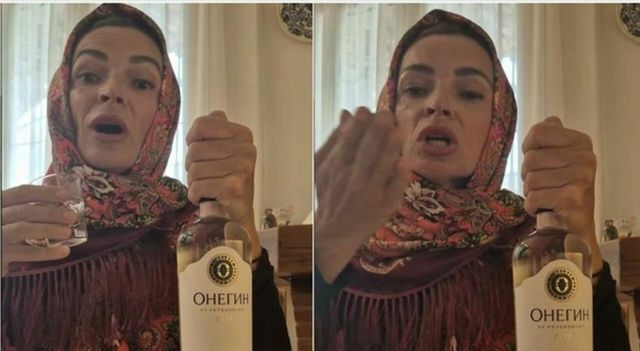 Vannacci 'cavallo di Troia russo', la moglie del Generale ironizza bevendo vodka
