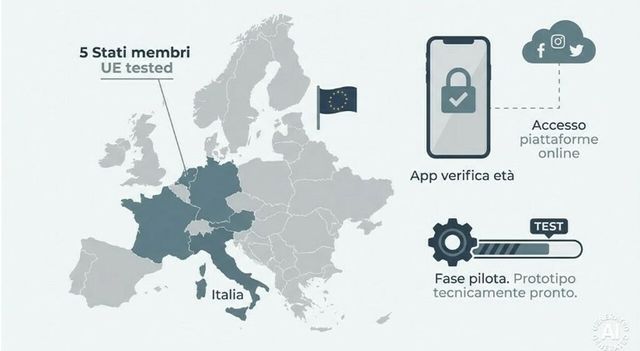 Von der Leyen, 'pronta l'app per verifica dell'età sui social'