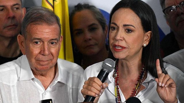 El gobierno de Maduro afirma que la opositora Corina Machado está en España