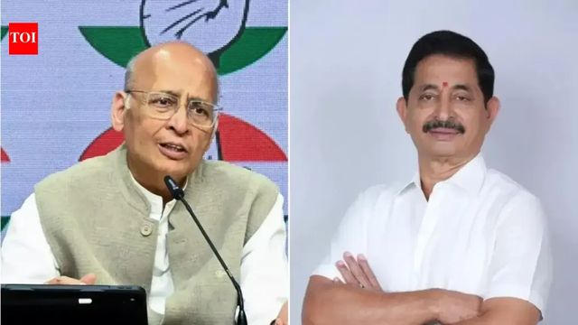 Vem Narender Reddy and Singhvi elected to Rajya Sabha unopposed from Telangana