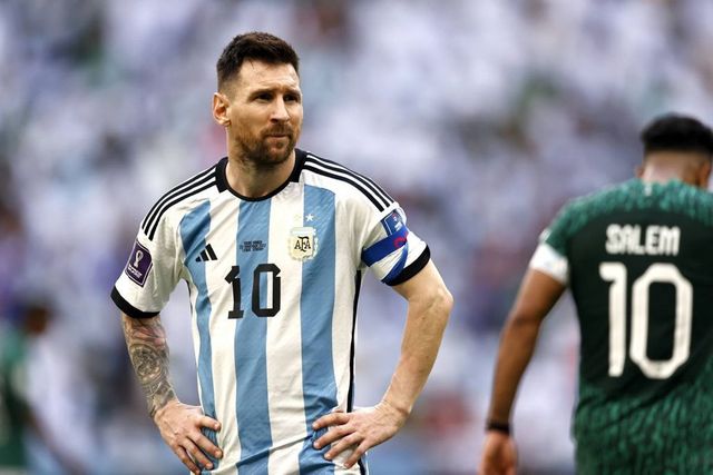 Dărâmați! 15 imagini cu durerea lui Messi & compania după Argentina - Arabia Saudită 1-2