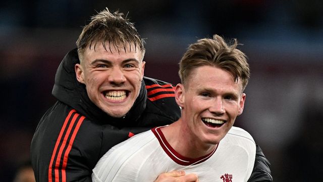 McTominay grabs late winner for Man United in 2-1 victory at Aston Villa in Premier League