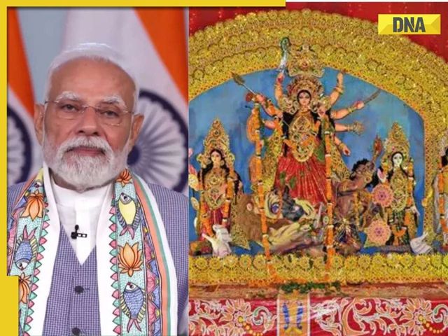 PM Modi Takes Part In Durga Puja Celebrations At Delhi’s CR Park