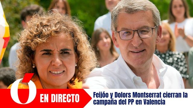 Siga en directo la intervención de Feijóo, Dolors Montserrat y Alejandro Fernández en un acto electoral