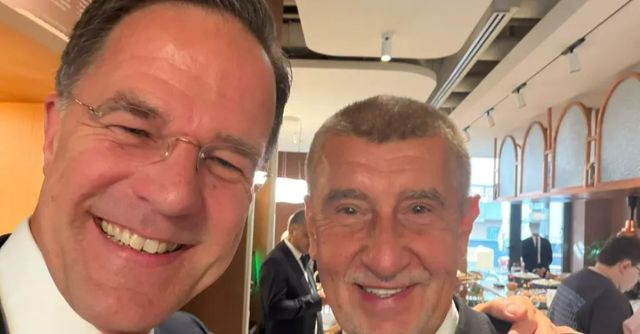 Babiš před summitem v Jerevanu jednal s Ruttem, řešili navyšování výdajů v NATO