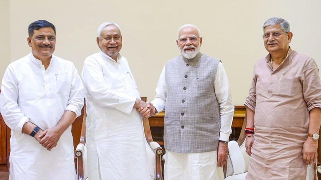 Nitish Kumar meets PM a day after BJP’s Bankipur bypoll defeat
