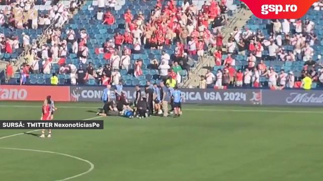 Arbitrul asistent a leșinat din cauza căldurii la meciul de la Copa America dintre Peru și Canada