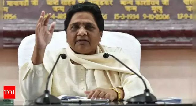 Amid mass defections, Mayawati calls SP 'anti-Dalit' party