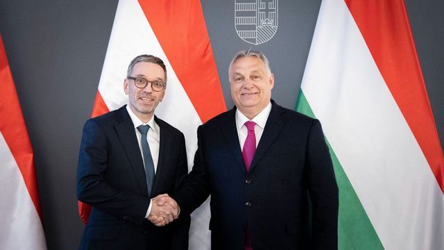 Orbán Viktor az Osztrák Szabadságpárt elnökével tárgyalt