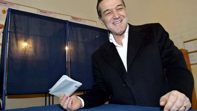 Gigi Becali și-a anulat votul! Ce s-a întâmplat în secția de votare: Am luat alt buletin!