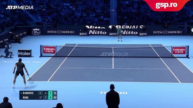 Novak Djokovic, criză de nervi la Turneul Campionilor