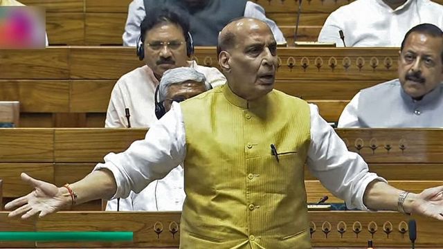 Rahul Gandhi And Rajnath Singh Clash In Lok Sabha Over Agnipath Scheme