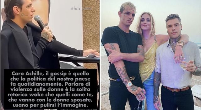 Fabrizio Corona attacca Achille Lauro: “Parli tu che vai con donne sposate”