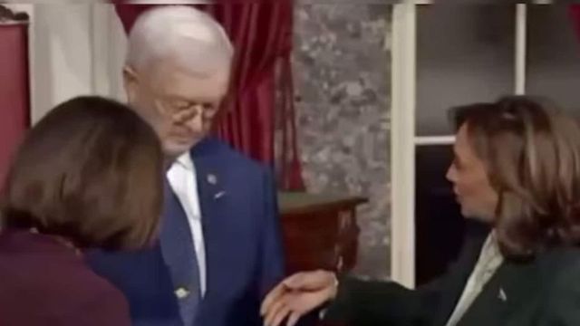 Senator’s Husband Snubs Kamala Harris, Refuses To Shake Hands | Watch