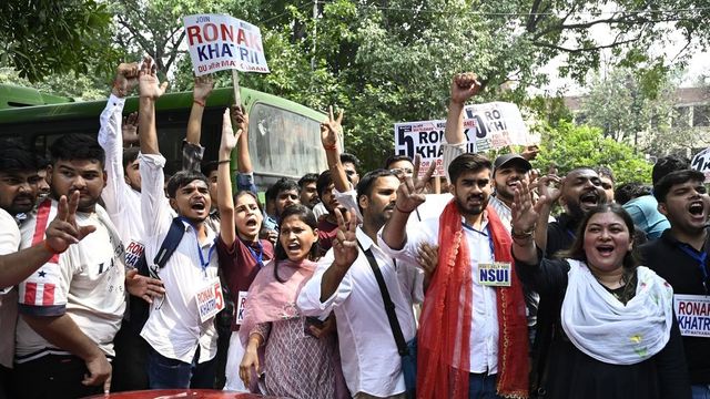 DUSU Polls: NSUI's Rounak Khatri Wins President's Post By Over 1300 Votes