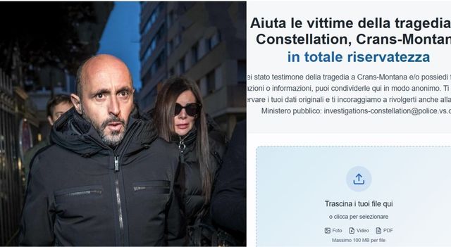 Crans Montana, i Moretti tentano di oscurare il sito che raccoglie testimonianze sulla strage