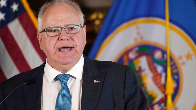 El gobernador de Minnesota, Tim Walz, es designado vicepresidente de Kamala Harris para las elecciones