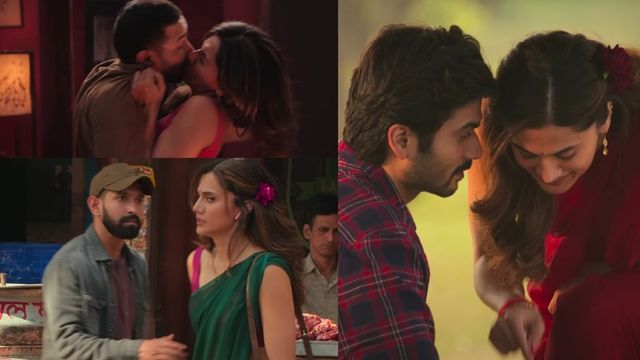 Phir Aayi Hasseen Dillruba trailer: Fans call Taapsee’s laal saree a red flag as Vikrant and Sunny go crazy in love