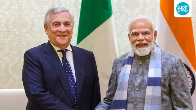 PM Modi Meets Italy’s Deputy Prime Minister Tajani