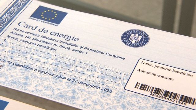 Încă 350.000 de români vor primi carduri de energie pentru plata facturilor