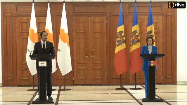 Președintele Ciprului, la Chișinău: Primele capitole de negociere ar putea fi deschise în iunie
