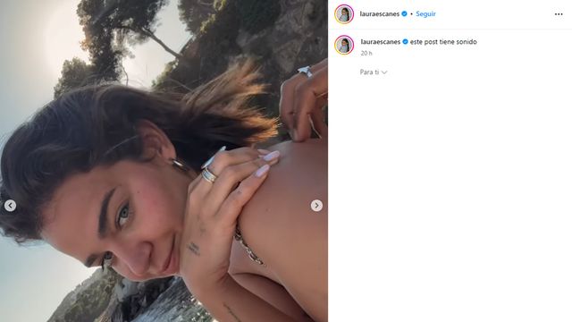 Laura Escanes y el anillo que confirma su nuevo amor