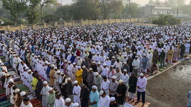 Muslims offer Id prayers in Delhi’s communally charged Uttam Nagar amid heavy police presence