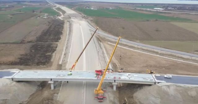 Lotul 2 al Autostrăzii Moldovei aproape finalizat. Când se vor deschide 38 km de drum