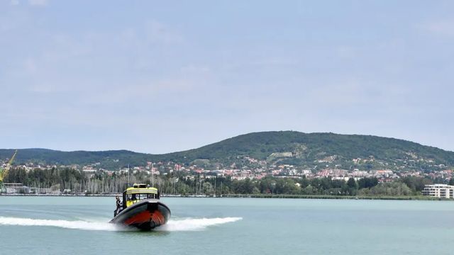 Balatonba fulladt egy külföldi fiatal szombaton