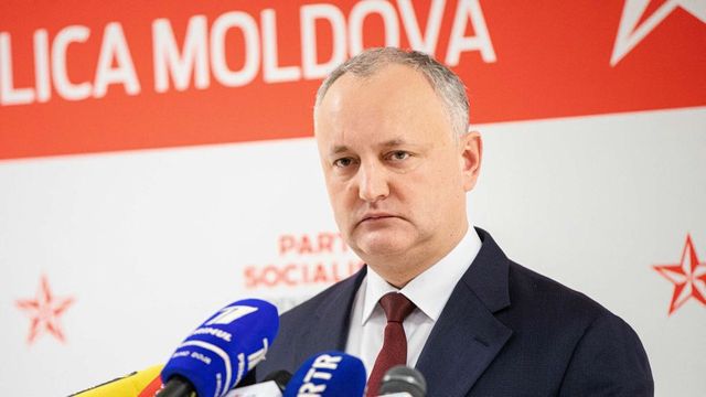 Игорь Додон избран почетным председателем ПСРМ