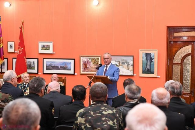 Dodon le-a promis ofițerilor săi că va închide Muzeul Ocupației Sovietice: Să facem un muzeu normal