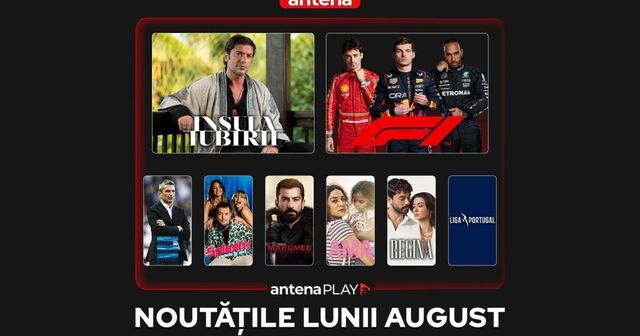 Noutățile lunii august în AntenaPLAY