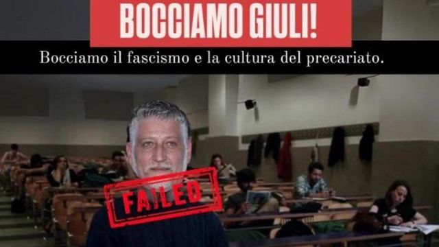 Giuli passa l’ultimo esame con il massimo dei voti