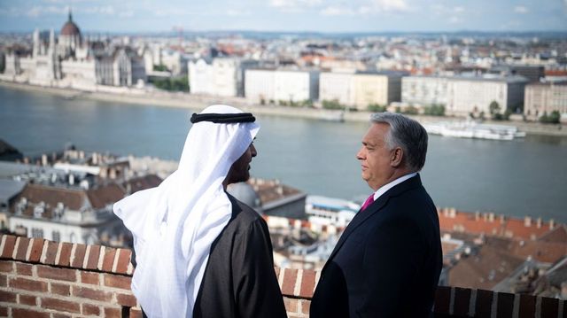 Először járt Magyarországon az Egyesült Arab Emírségek államfője
