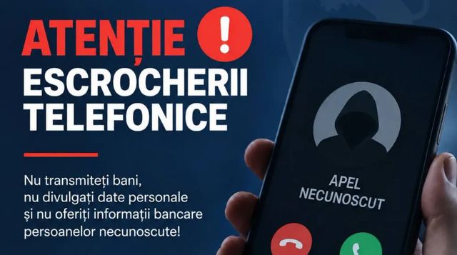 O femeie din Stăuceni a pierdut 45 de mii de euro după o escrocherie telefonică