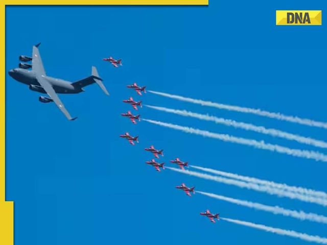 Massive IAF Air Show In Chennai Steals Hearts, Breathtaking Display Dominate Marina Sky