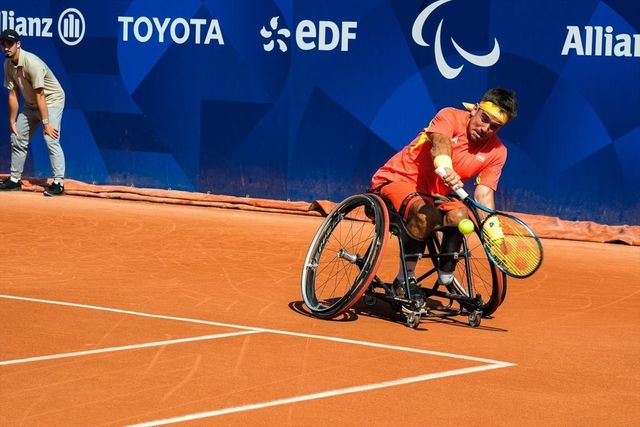 Martín de la Puente y Dani Caverzaschi ganan un bronce histórico en el tenis en silla de ruedas