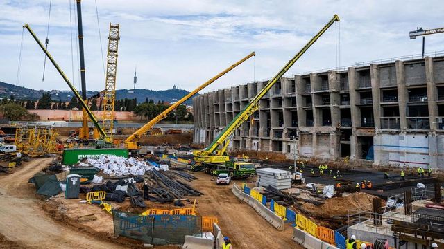 Así están las obras del Spotify Camp Nou