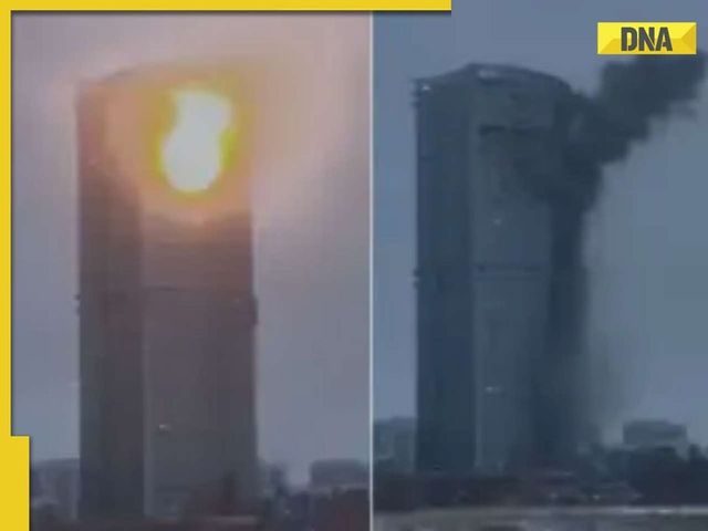 9-11 Style Drone Attack On Russian Buildings In Kazan: Video