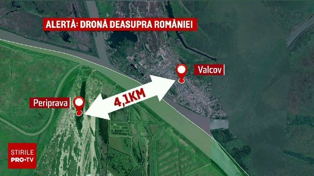 Fragmente ale unei drone rusești prăbușite în weekend în România, găsite în apropiere de Periprava