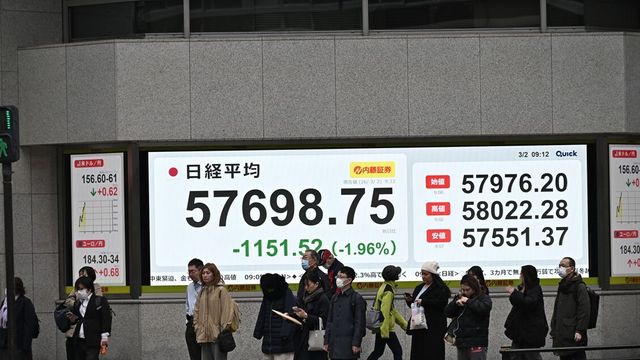 La Borsa di Milano apre in netto calo, chiude in negativo l'Asia