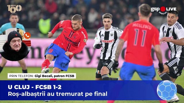 Gigi Becali, improvizație de zile mari! Cum arată echipa FCSB-ului pentru derby-ul cu U Cluj