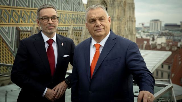 Háborog az osztrák baloldal Orbán Viktor bécsi látogatása miatt