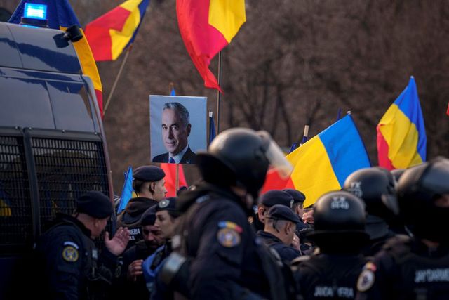 Miting pro-european în Piața Victoriei