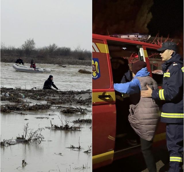 Alertă de inundații în județul Vrancea, România. Zeci de persoane au fost evacuate