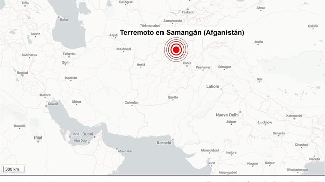 Un terremoto de magnitud 6,3 deja al menos 15 muertos y casi 320 heridos en Afganistán