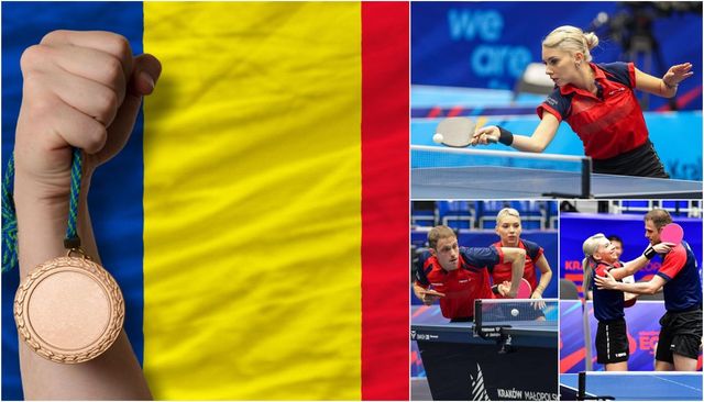 Medalii de bronz pentru Bernadette Szocs și Ovidiu Ionescu, la Jocurile Europene