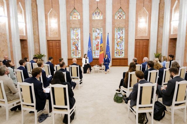 Maia Sandu, întrevedere cu membrii Comitetului Politic al NATO